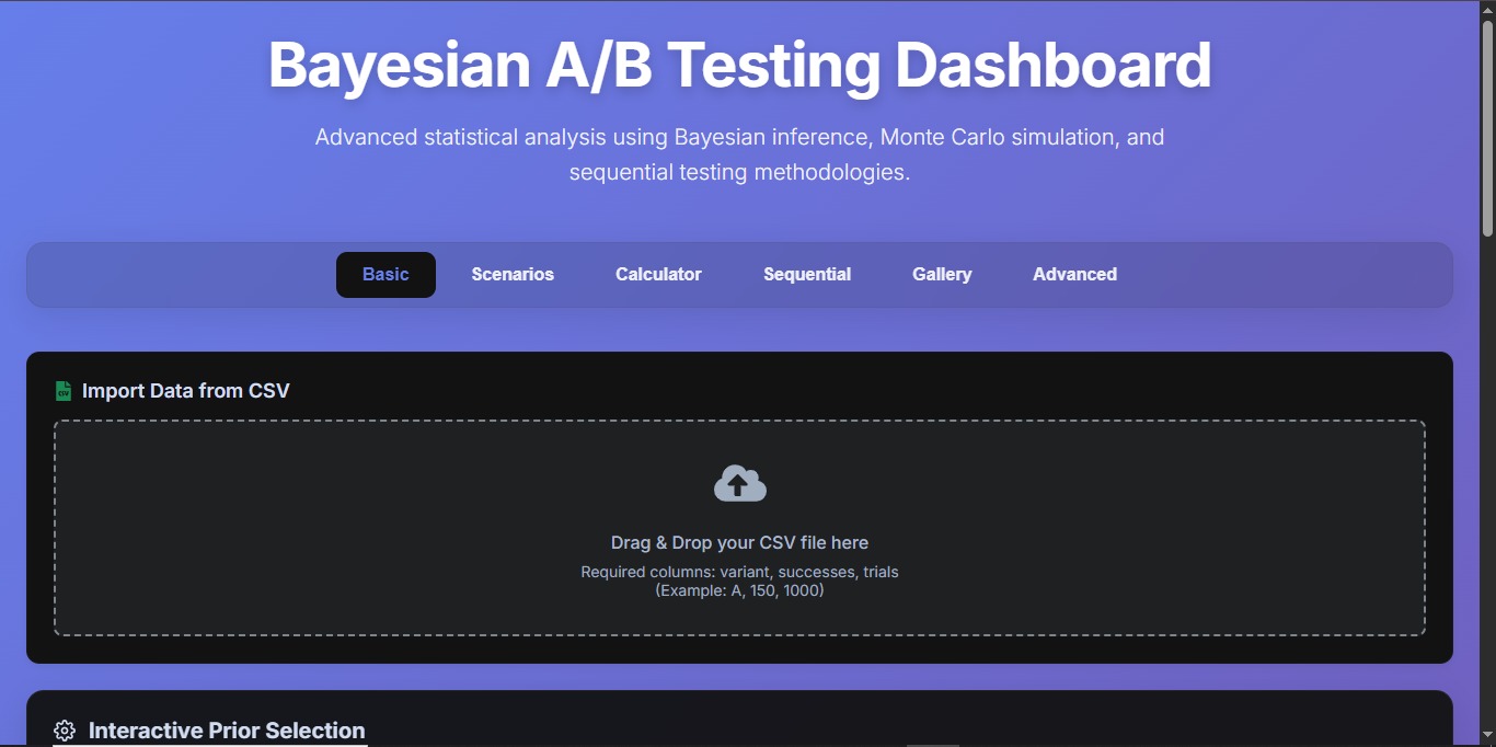 BayesDash Main